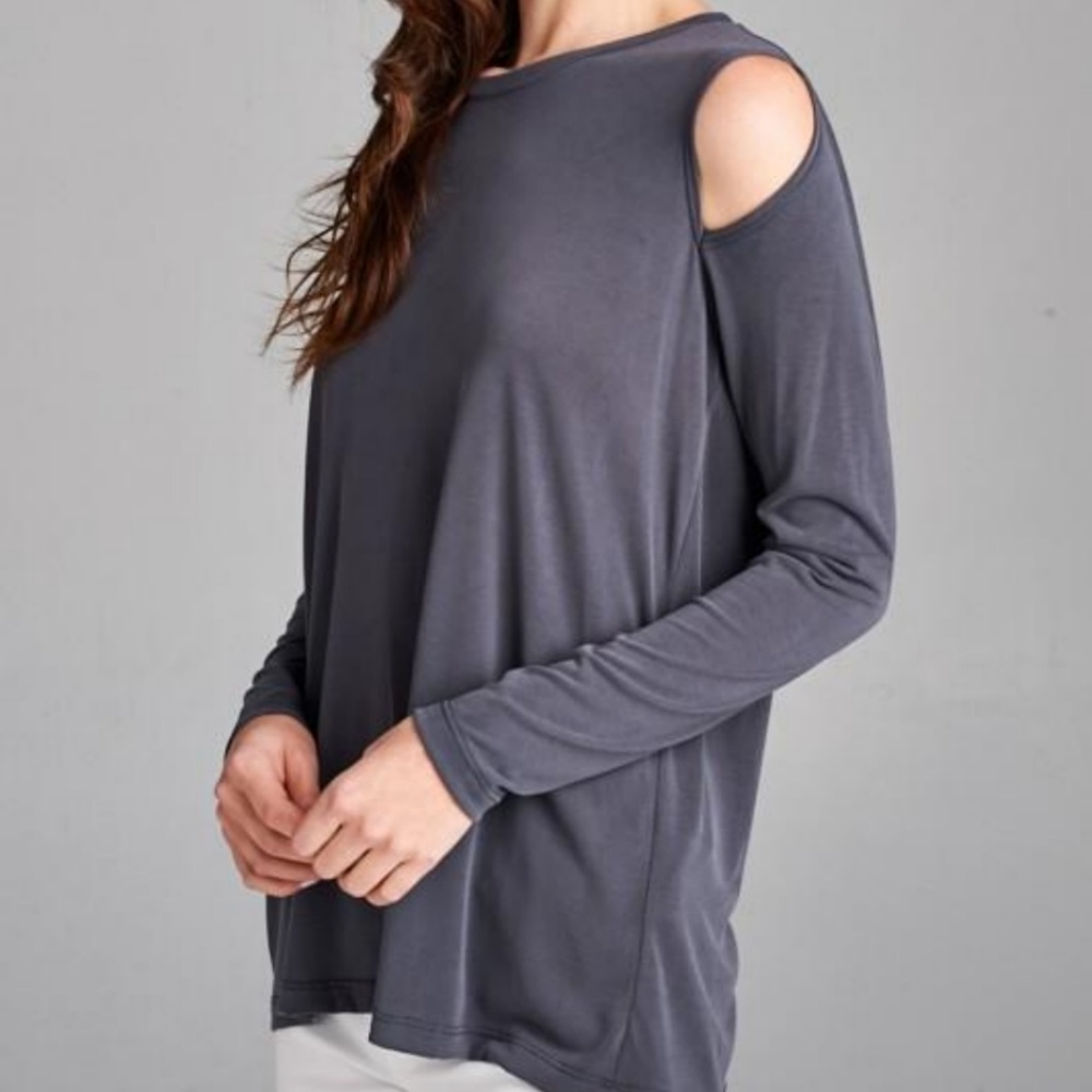 Cold shoulder top